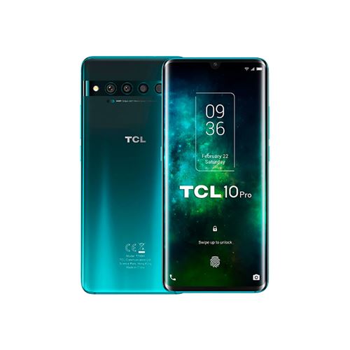 TCL 10 Pro - Smartphone 128 GB, 6GB RAM, 64MP, Dual Sim, Forest Mist Green