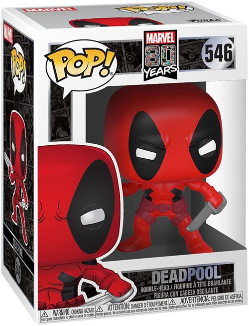 Marvel 80 years funko pop 2025