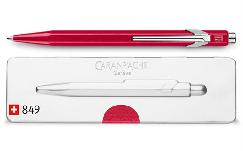 CARADACH METAL-X STYLO BILLE ROUGE