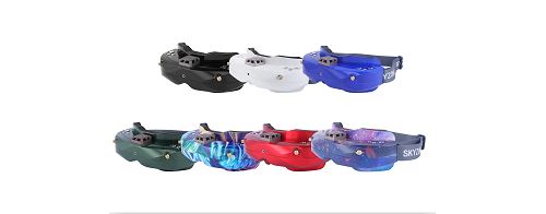 SKYZONE SKY02C 5.8Ghz 48CH Diversity FPV Goggles Support DVR vert
