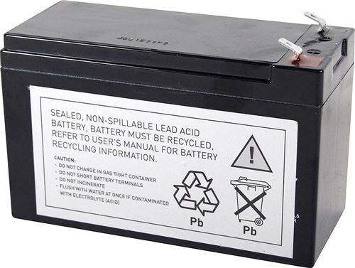 Batterie de rechange Conrad energy RBC17 pour installations USV APC
