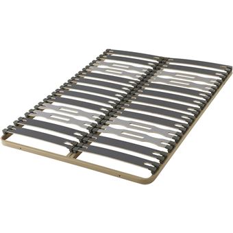 Sommier à lattes 140x190 C413 - 26 lattes bois - Fabrication française