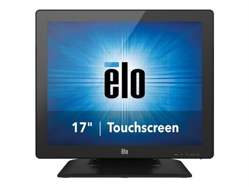 Elo 1723L - LED-monitor - 17 - aanraakscherm - 1280 x 1024 @ 75 Hz - 250 cd/m² - 800:1 - 30 ms - DVI, VGA - luidsprekers - zwart