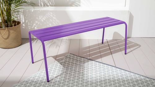 Banc De Jardin Palavas Violet Mobilier De Jardin Achat