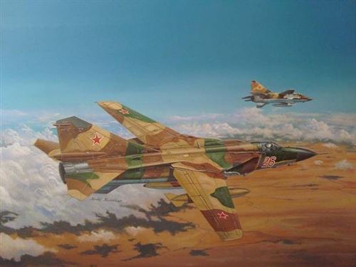TRUMPETER Maquette avion  Mikoyan MiG- 23ML Flogger -G- 1/48 - Maquett
