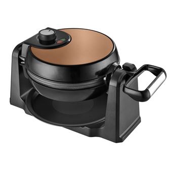 Gaufrier Kalorik plaque ronde 1000 W Noir - 1