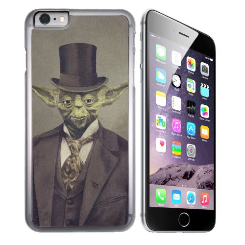 Coque pour iPhone 8 PLUS star wars vintage yoda