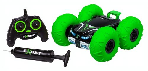 Silverlit Exost 360 Tornado RC voiture cascadeur 1:10 vert
