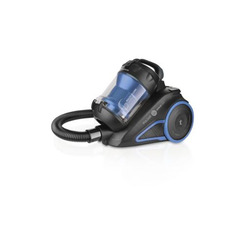 Taurus Pulsar Animal Care Aspirateur Sans Sac - 800 W - Reservoir 2 L - Noir Mat Et Bleu Metallise