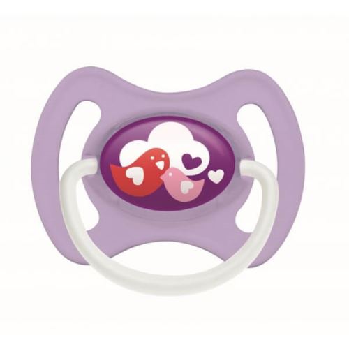 Lot de 2 sucettes anneau 6 mois+ oiseaux - mam