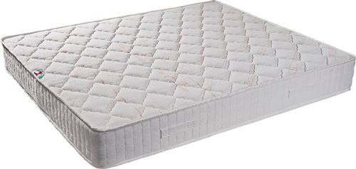 King of Dreams Matelas 140x190 - 15 cm - Tissu Ignifugé - Soutien Ferme - Mousse Poli Lattex Indéformable - anti feu 140 190