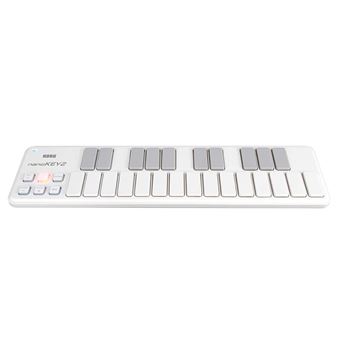 Clavier maître Korg NanoKey 2 WH Blanc