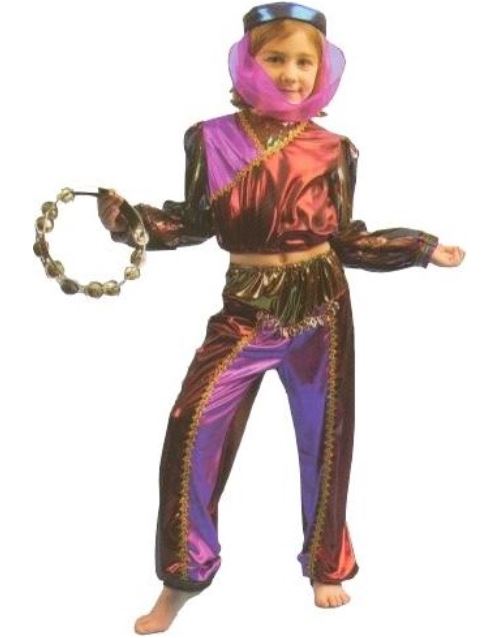 Deguisement danseuse orientale 4 ans - costume - enfant - fille - carnaval