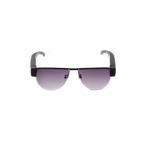 Lunettes de soleil avec caméra espion HD 1080P 16Go noir