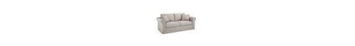ROY Canape 3 places - Tissu Beige - L 190 x P 84 x H 81 cm