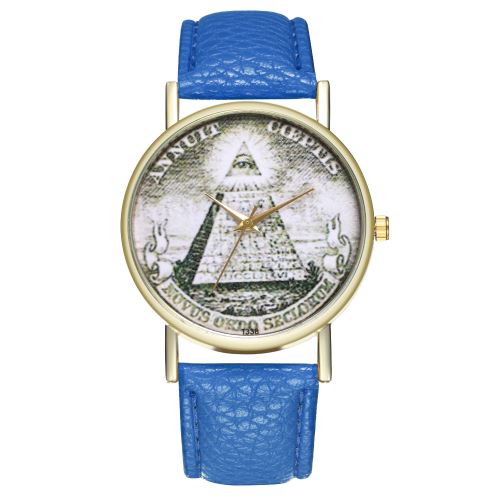 Montre pour homme à la mode Tendance Student Watch Montre à quartz pour femme T338-ABleu foncé