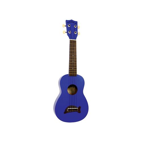 Kala Makala Dolphin bleu métallique (+ housse) - Ukulele Soprano