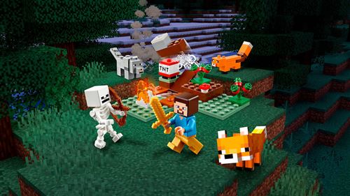 7 80 Sur L Aventure Dans La Taiga Lego Minecraft Lego Achat Prix Fnac