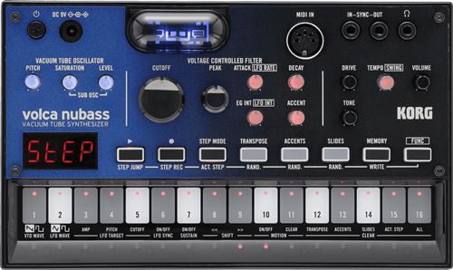Korg VOLCA-NUBASS - Synthétiseur de basses à lampes