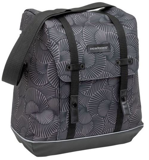 New Looxs sac à vélo Alba Selo 17 litres de polyester gris/noir