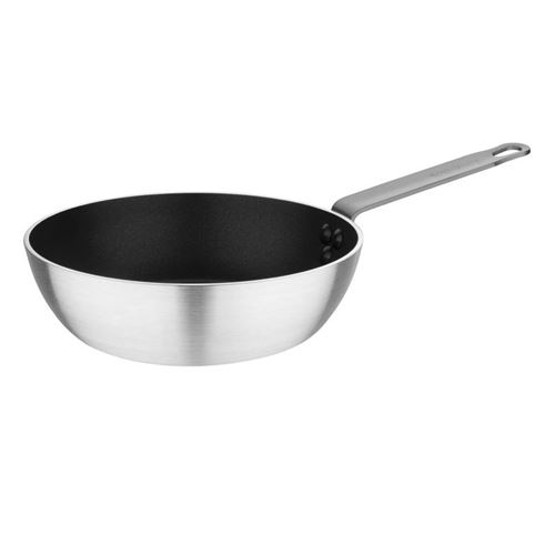 Sauteuse évasée 240mm anti-adhésive aluminium vogue