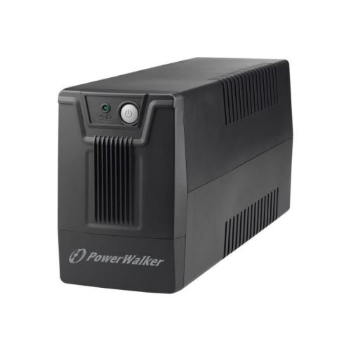 PowerWalker VI 600 SC - Onduleur - CA 230 V - 360 Watt - 600 VA 7 Ah - USB - connecteurs de sortie : 2