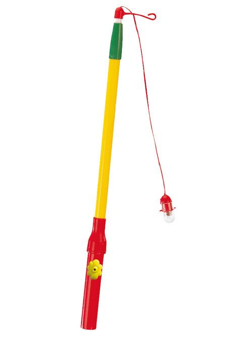 Amscan bâton de lanterne avec lumière junior 58 cm jaune 1 pièce