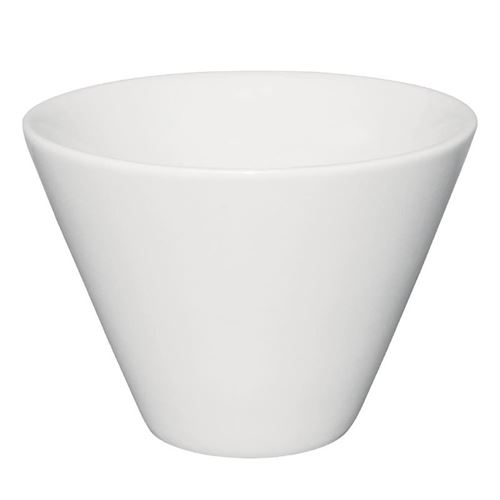 Ramequin conique blanc 70mmx12 - x 12 - Porcelaine