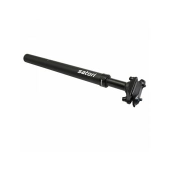Tige De Selle VTT Télescopique SWITCH Aluminium Noir - Diamètre 30.9mm, Longueur 400mm, Neuf