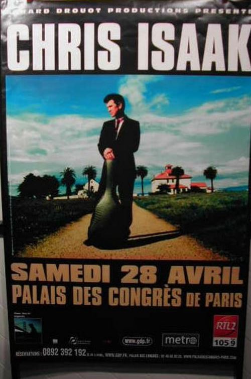 Chris Isaak - 80x120 cm - AFFICHE / POSTER