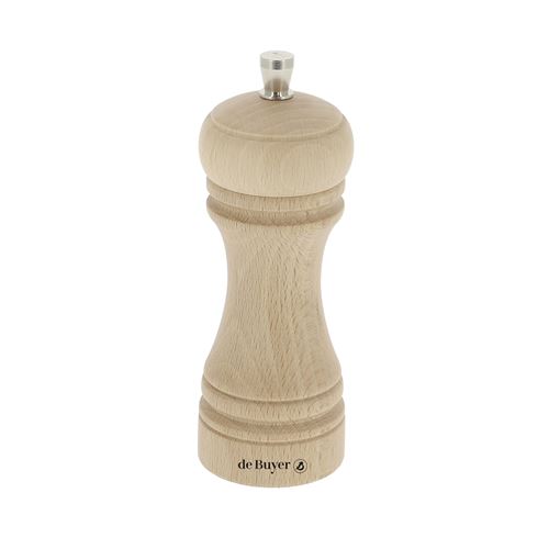 De Buyer Moulin à poivre Java 14 cm naturel en bois Beige - vue 3