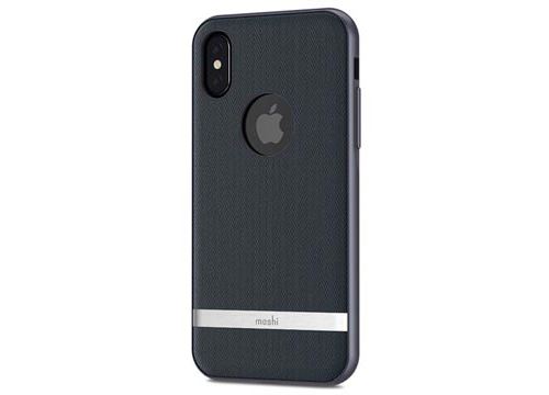 moshi Vesta - Coque de protection pour téléphone portable - tissu - bleu bahamas