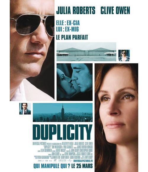 Duplicity AFFICHE CINEMA ORIGINALE