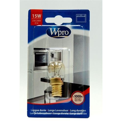 Lfo137 Poirette Four 300° E14 T22 pour Refrigerateur Whirlpool