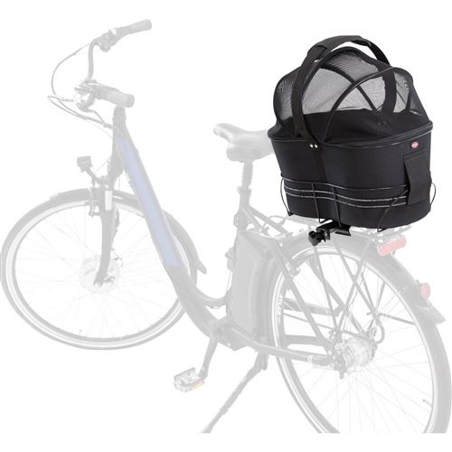 Panier vélo pour porte-bagages étroits . pour chien max 6 kg. - Transport  petits animaux - Achat & prix