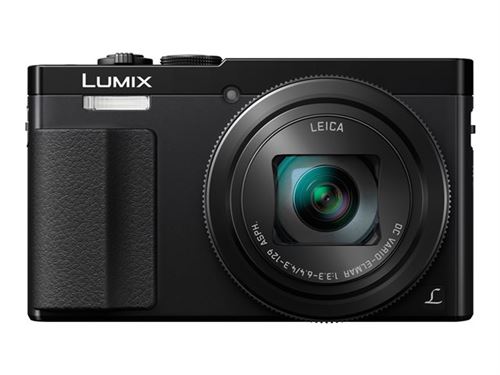 Panasonic Lumix DMC-TZ70 - Appareil photo numérique - compact - 12.1 MP - 30x zoom optique - Leica - Wi-Fi, NFC - noir