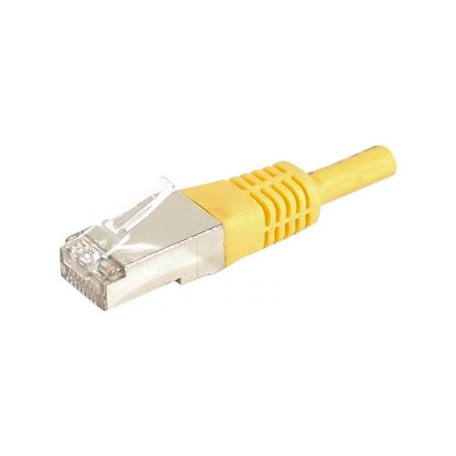 DEXLAN CORDON PATCH RJ45 FTP CAT 6a Jaune 1,5 m