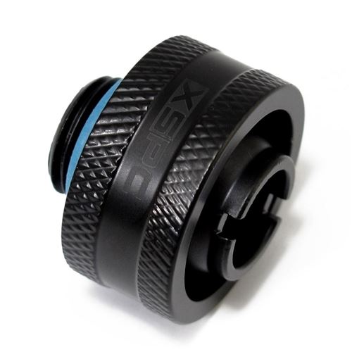 xspc xspc g1/4 to 1/2 id, 3/4 od compression fitting (matte black) v2 noir