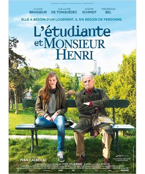 L'étudiante et Monsieur Henri AFFICHE CINEMA ORIGINALE