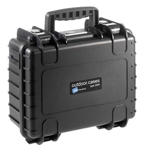 Valise Mavic Air Fly More DJI antichoc-étanche noire B&W