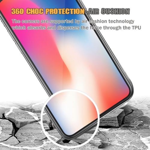 Coque étanche & antichoc pour iPhone X/XS - Protection 360°