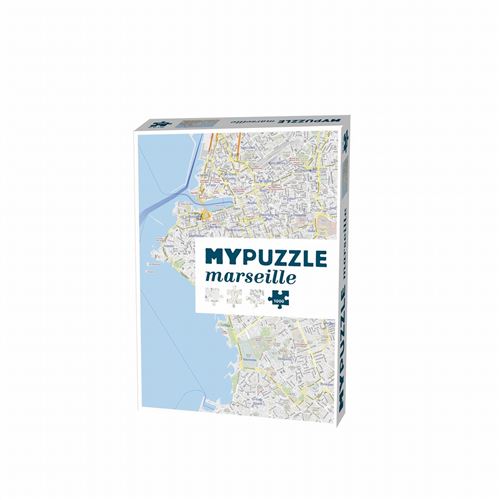 Puzzle 1000 pièces MYPUZZLE MARSEILLE HELVETIQ Multicolore