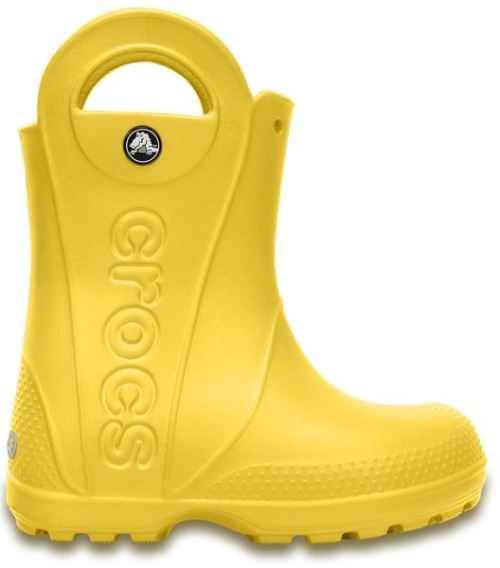 Crocs Enfants Handle It Rain Boot Wellies en Yellow 12803 730
