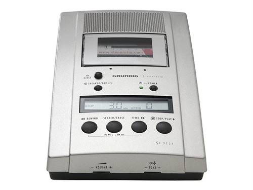 Grundig Stenorette St 3221 - transcripteur de cassette sténo - Cassette