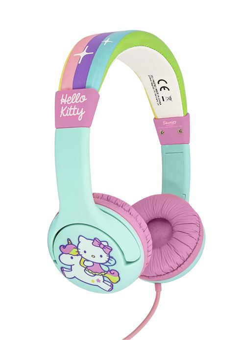 Otl Hello Kitty Casque Audio Avec Fil Junior Licorne