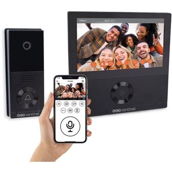 SUC-Caméra d'interphone - HURRISE - Visiophone filaire - Écran 7 pouces