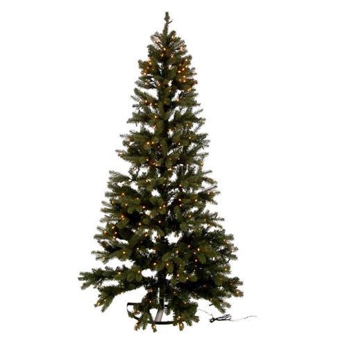 Non Communiqué Vert Sapin De Noël À Led Demi Mural 225Cm