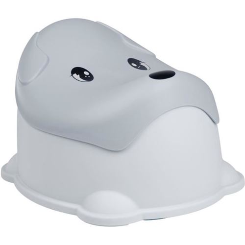 Pot Ludique Chien Gris Charme