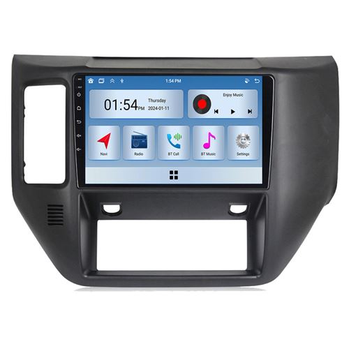 Autoradio RoverOne® Bluetooth CarPlay 2 Din 6Go RAM 128Go ROM pour Nissan Patrol V 5 Y61 2004-2021