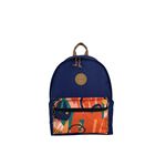 EASYOU Sac à Dos Lisbonne 20L – Ordinateur portable 15″ – Bleu– Tissu Recyclé label GRS – Poches & Passant Valise